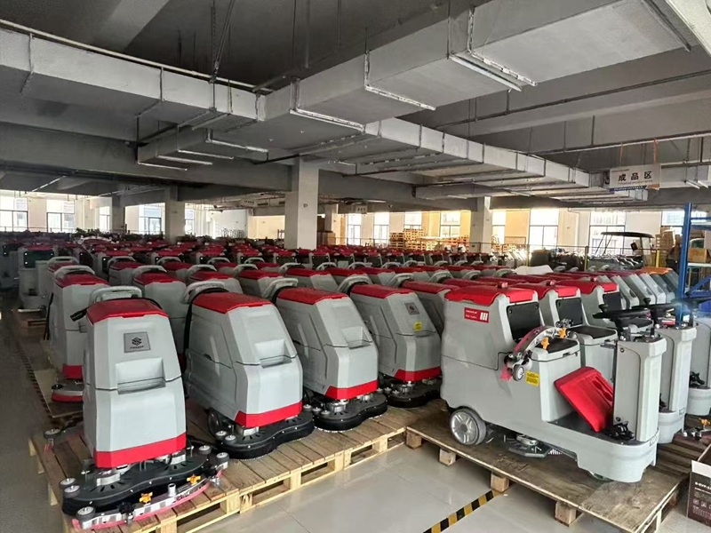 commercial floor scrubber machine