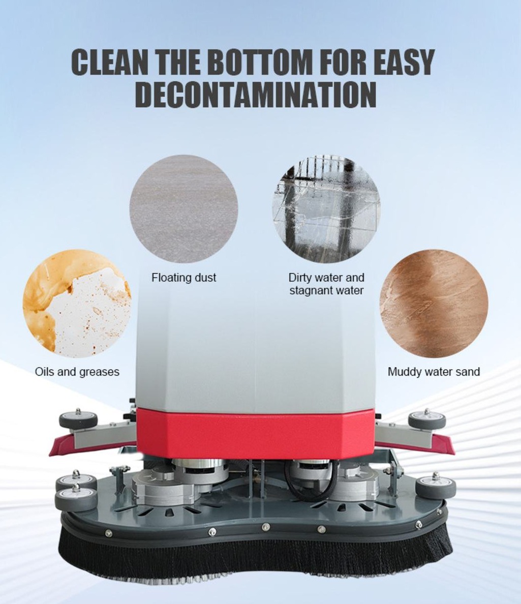 small floor scrubbing machines