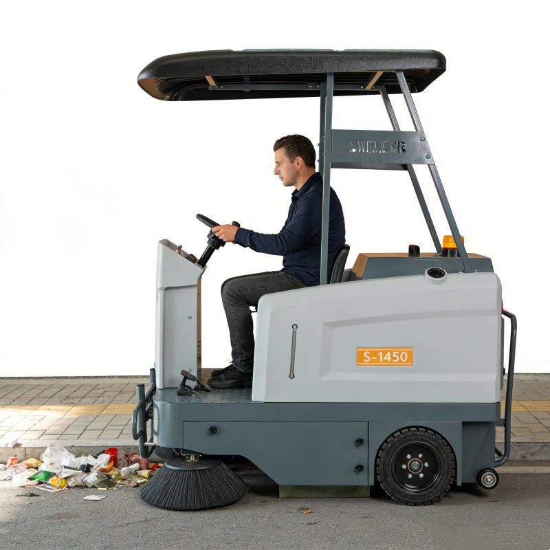 ride on floor sweeper